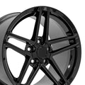 OE Wheels CV07A 18x10.5 5x120.65 56et Gloss Black Wheel