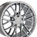 OE Wheels CV08A 17x9.5 5x120.65 54et Chrome Wheel