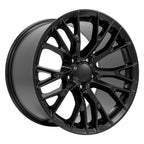 OE Wheels CV22 18x10.5 5x120.65 56et Satin Black Wheel - View 3