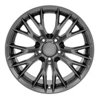 OE Wheels CV22 18x10.5 5x120.65 56et Gloss Gunmetal Wheel - View 2