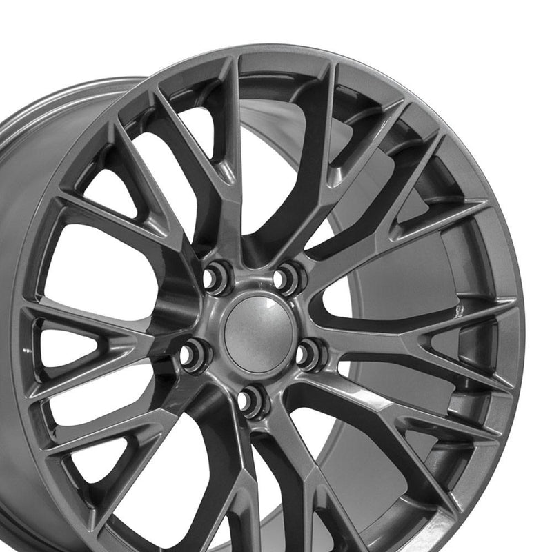 OE Wheels CV22 18x10.5 5x120.65 56et Gloss Gunmetal Wheel