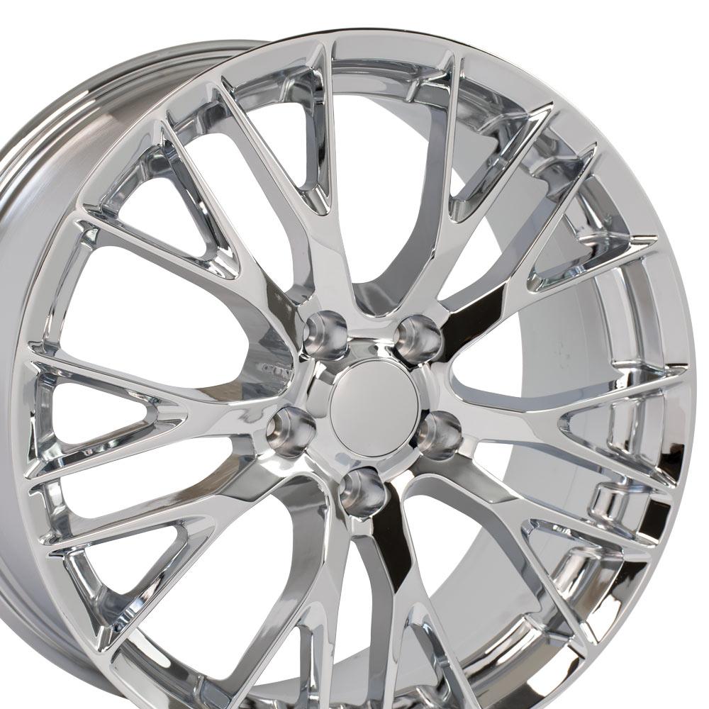 OE Wheels CV22C 20x10 5x120.65 79et Chrome Wheel