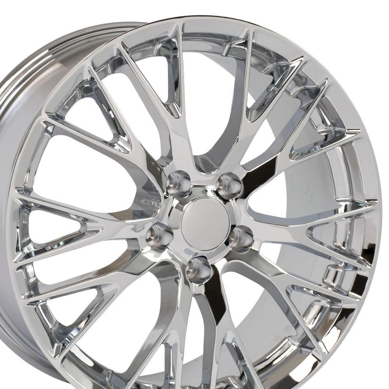 OE Wheels CV22C 20x10 5x120.65 79et Chrome Wheel