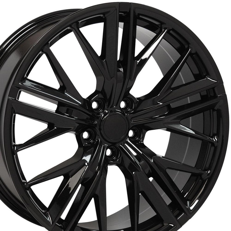 OE Wheels CV25 20x8.5 5x120 35et Gloss Black Wheel