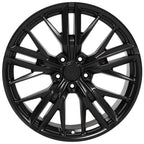 OE Wheels CV25 20x9.5 5x120 40et Satin Black Wheel - View 2