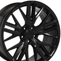 OE Wheels CV25 20x9.5 5x120 40et Satin Black Wheel
