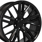 OE Wheels CV25 20x9.5 5x120 40et Satin Black Wheel