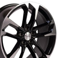 OE Wheels CV29 20x8.5 5x120 25et Gloss Black Machined Wheel