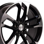 OE Wheels CV29 20x8.5 5x120 25et Gloss Black Machined Wheel