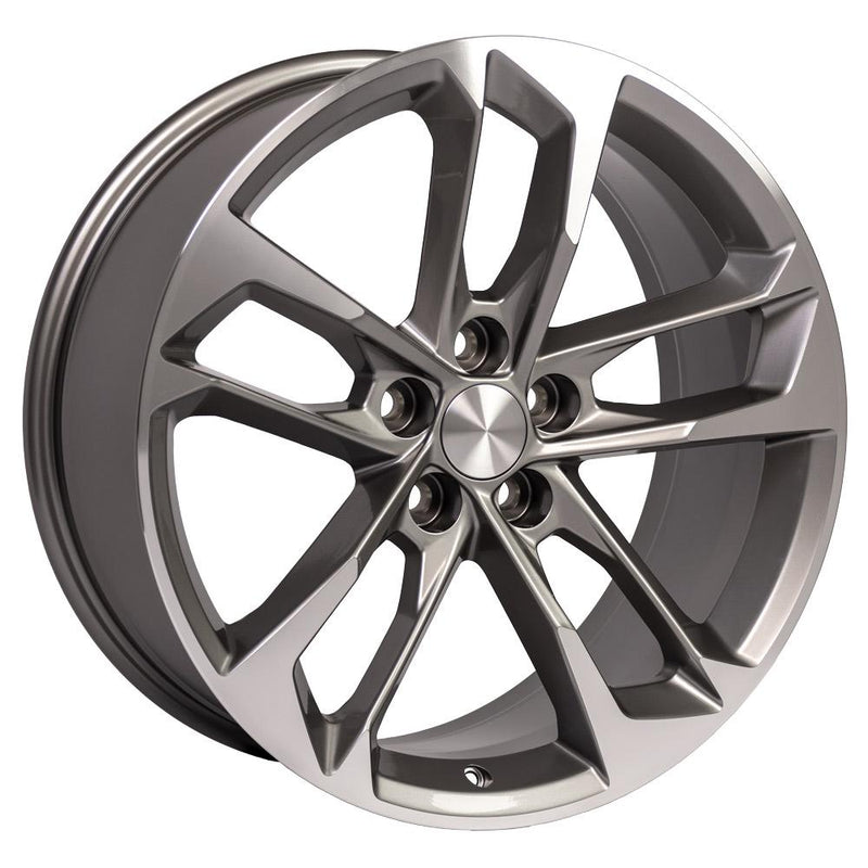 OE Wheels CV29 20x8.5 5x120 25et Gloss Gunmetal Machined Wheel - View 3