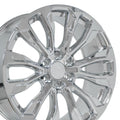 OE Wheels CV30 22x9 6x139.7 28et Chrome Wheel SS: 9512651