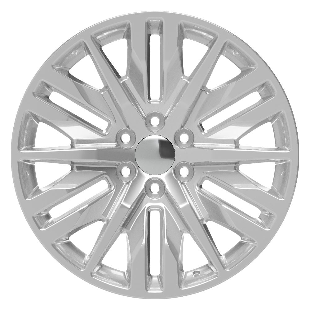 OE Wheels CV33 22x9 6x139.7 28et Polished Wheel - View 2