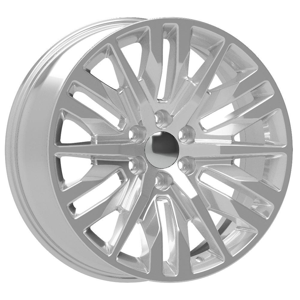 OE Wheels CV33 22x9 6x139.7 28et Polished Wheel - View 3