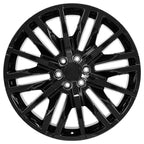 OE Wheels CV33 24x10 6x139.7 28et Gloss Black Wheel - View 2