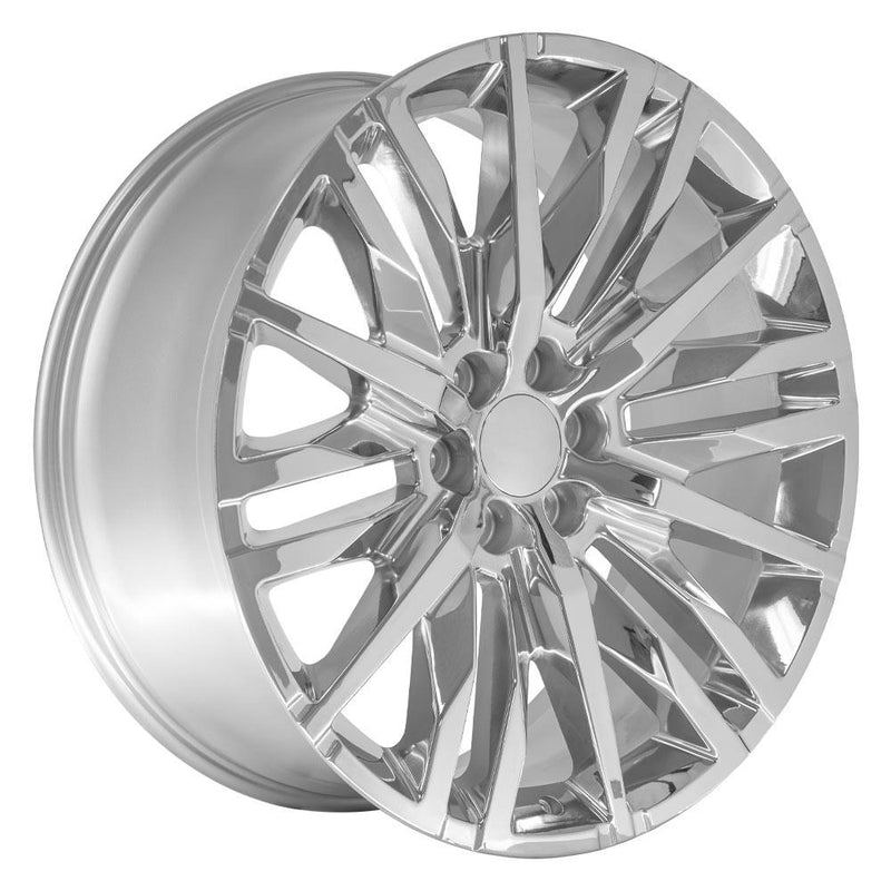 OE Wheels CV33 24x10 6x139.7 28et Chrome Wheel - View 3