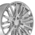 OE Wheels CV33 24x10 6x139.7 28et Chrome Wheel