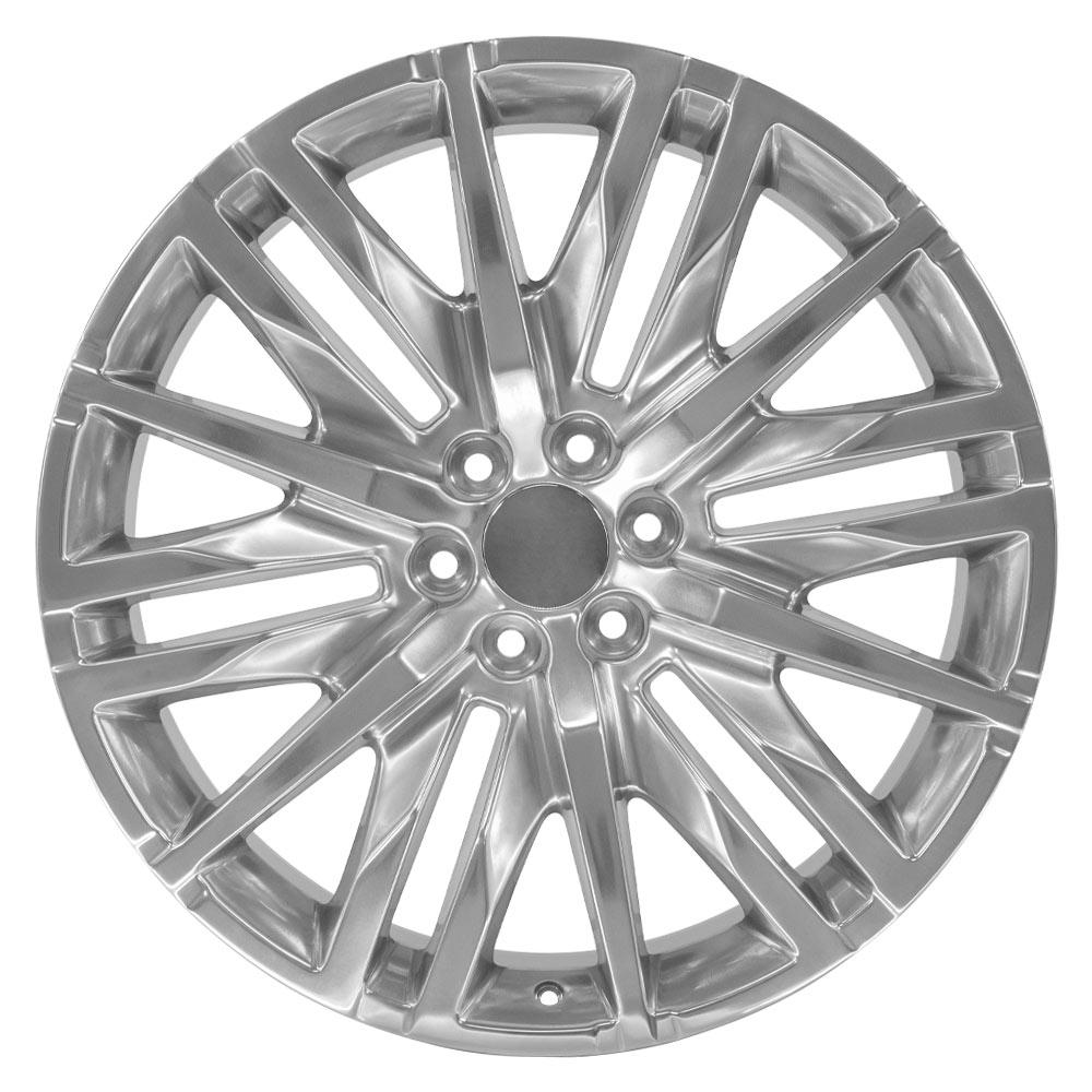 OE Wheels CV33 24x10 6x139.7 28et Polished Wheel - View 2