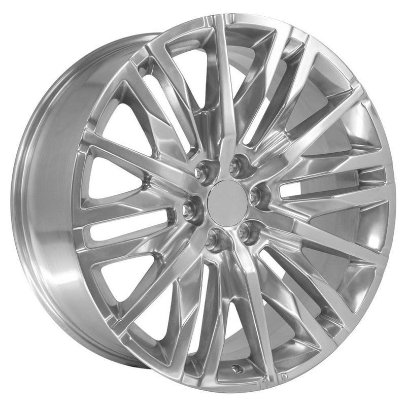 OE Wheels CV33 24x10 6x139.7 28et Polished Wheel - View 3