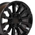 OE Wheels CV35 18x8.5 6x139.7 26et Gloss Black Wheel