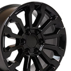 OE Wheels CV35 18x8.5 6x139.7 26et Gloss Black Wheel