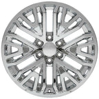 OE Wheels CV37 20x9 6x139.7 28et Chrome Wheel - View 2