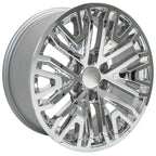 OE Wheels CV37 20x9 6x139.7 28et Chrome Wheel - View 3