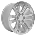 OE Wheels CV44 20x9 6x139.7 24et Chrome Wheel - View 3