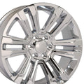 OE Wheels CV44 22x9 6x139.7 24et Chrome Wheel SS: 9507897