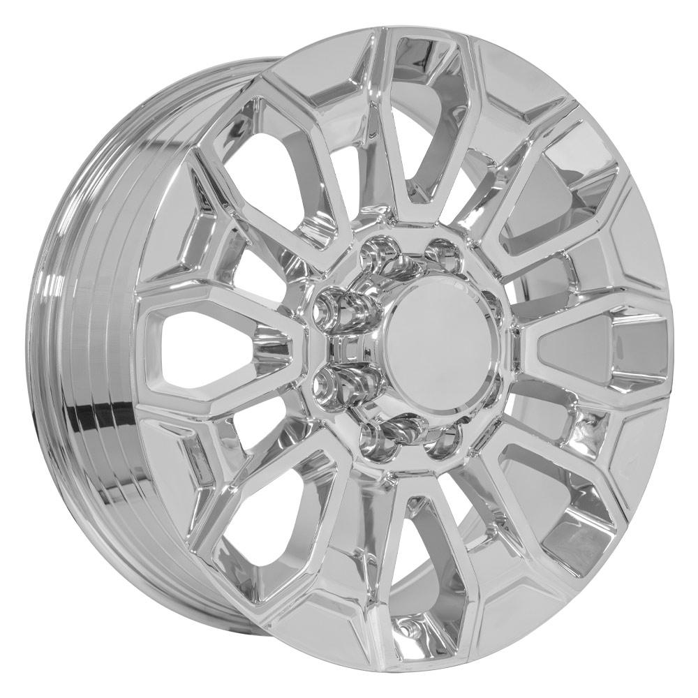 OE Wheels CV53B 22x8.5 8x180 44et Chrome Wheel - View 3