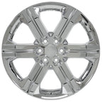 OE Wheels CV60 22x9 6x139.7 24et Chrome Wheel SS: 9513493 - View 2