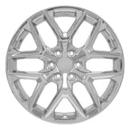 OE Wheels CV62 22x9 6x139.7 28et Chrome Wheel - View 2