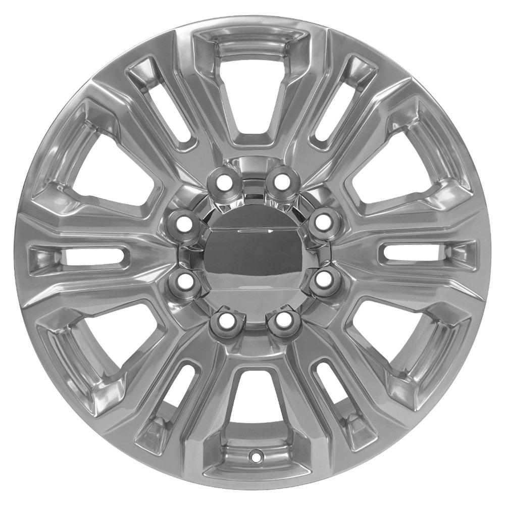 OE Wheels CV70A 20x8.5 8x165.1 12et Polished Wheel - View 2