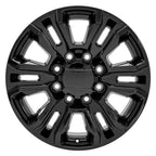 OE Wheels CV70B 20x8.5 8x180 47et Gloss Black Wheel SS: 9511139 - View 2