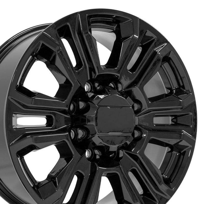 OE Wheels CV70B 20x8.5 8x180 47et Gloss Black Wheel