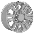 OE Wheels CV70B 20x8.5 8x180 47et Chrome Wheel - View 3