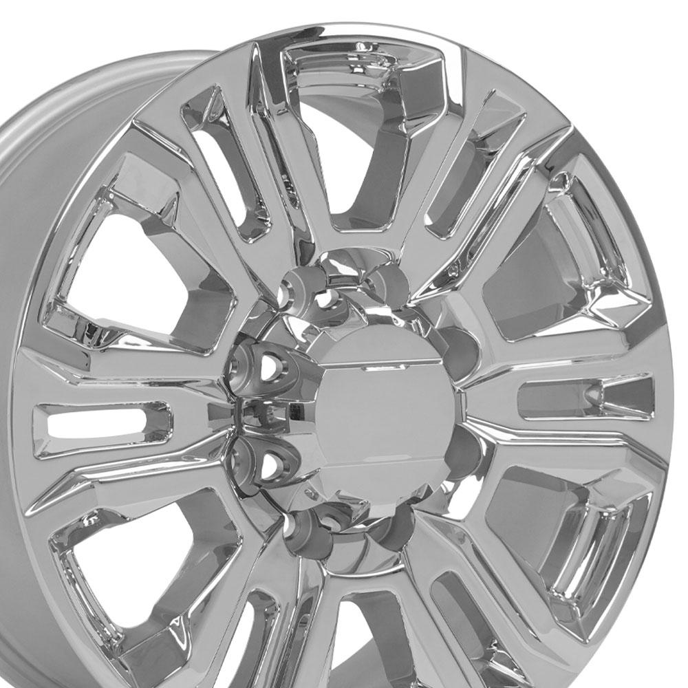 OE Wheels CV70B 20x8.5 8x180 47et Chrome Wheel