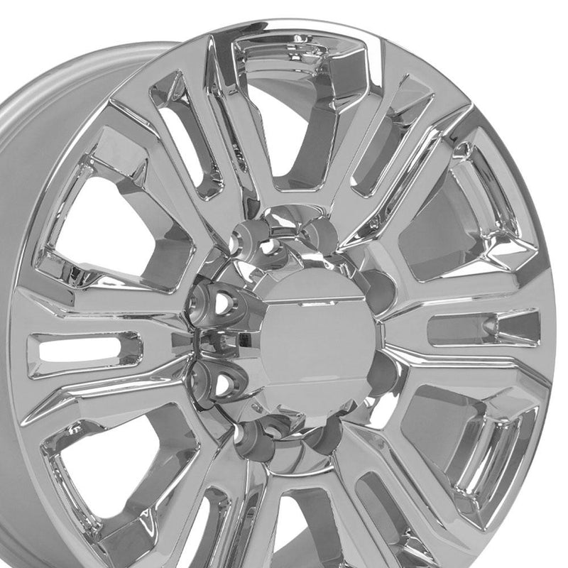 OE Wheels CV70A 20x8.5 8x165.1 12et Chrome Wheel