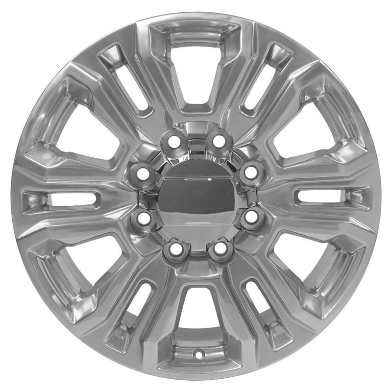 OE Wheels CV70B 20x8.5 8x180 47et Polished Wheel SS: 9509895 - View 2