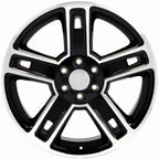 OE Wheels CV74B 22x9 6x139.7 24et Gloss Black Machined Wheel SS: 9507618 - View 2
