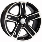 OE Wheels CV74B 22x9 6x139.7 24et Gloss Black Machined Wheel SS: 9507618 - View 3