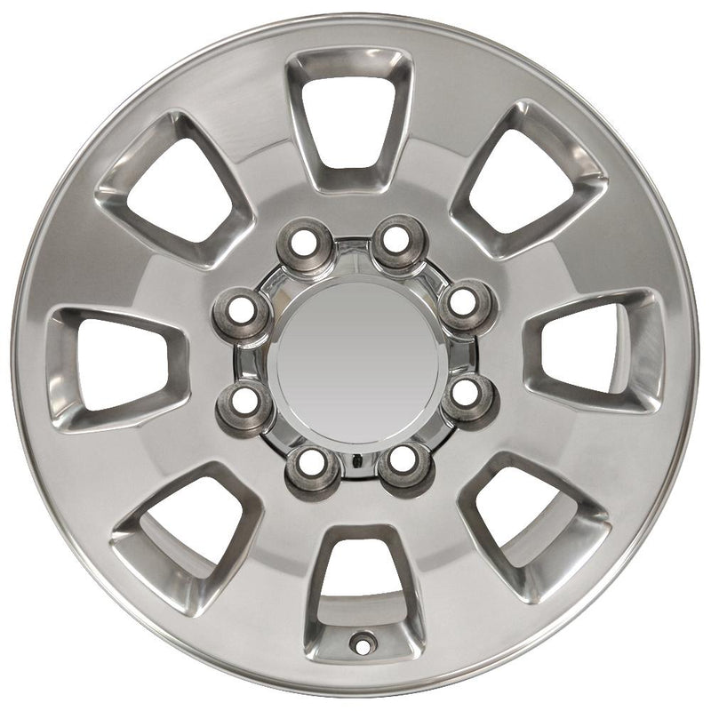 OE Wheels CV75A 18x8 8x165.1 12et Polished Wheel - View 3