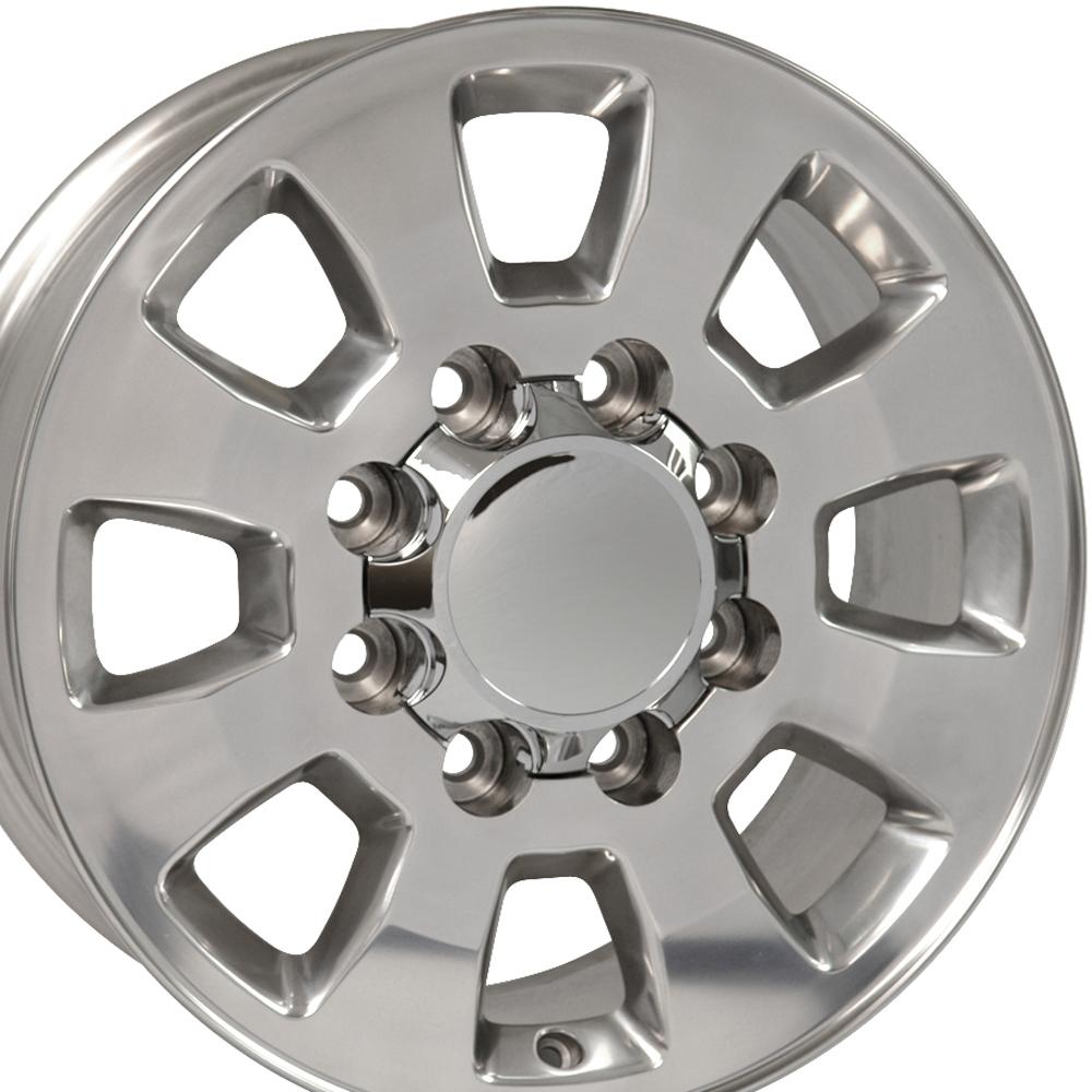 OE Wheels CV75A 18x8 8x165.1 12et Polished Wheel