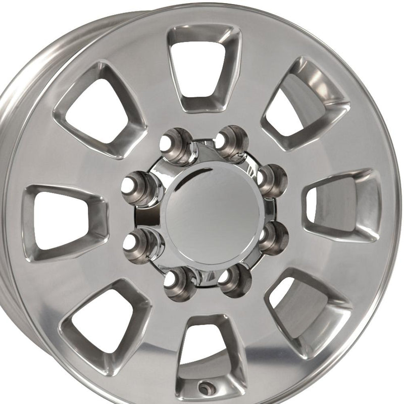 OE Wheels CV75A 18x8 8x165.1 12et Polished Wheel