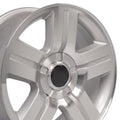 OE Wheels CV84 20x8.5 6x139.7 31et Gloss Silver Machined Wheel