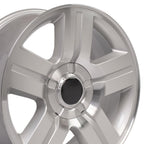 OE Wheels CV84 20x8.5 6x139.7 31et Gloss Silver Machined Wheel