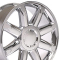 OE Wheels CV85 20x8.5 6x139.7 31et Chrome Wheel