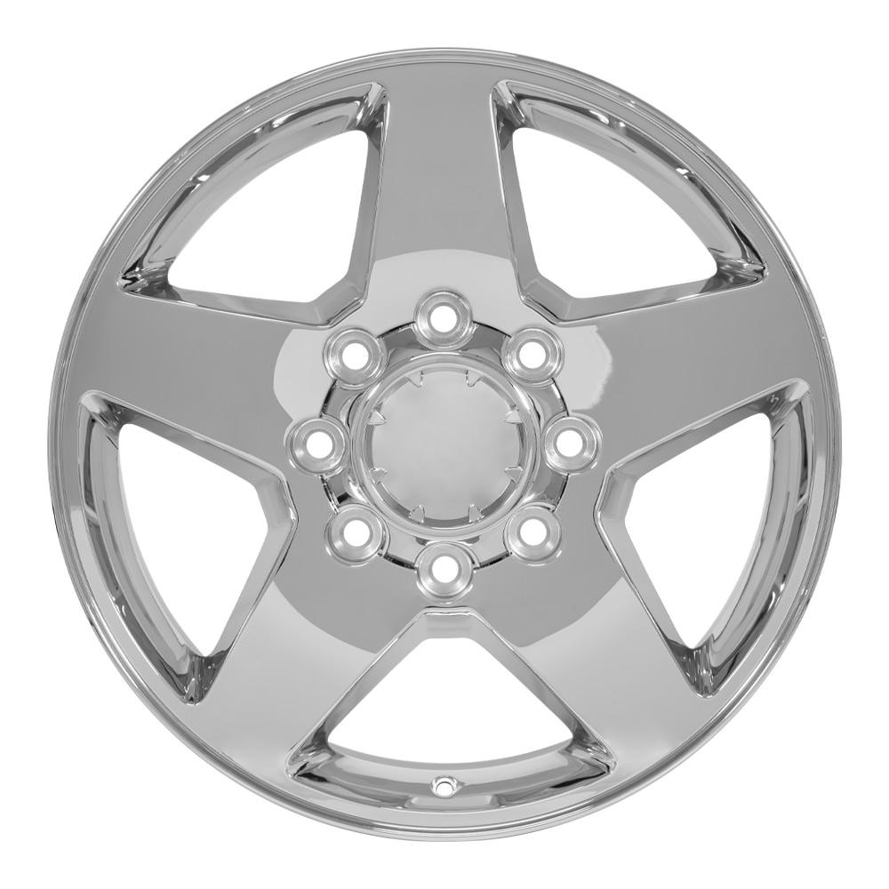 OE Wheels CV91B 20x8.5 8x180 44et Chrome Wheel - View 2