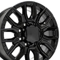 OE Wheels CV97A 20x8.5 8x165.1 12et Gloss Black Wheel
