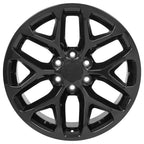 OE Wheels CV98B 20x9 6x139.7 24et Gloss Black Wheel SS: 9510084 - View 2