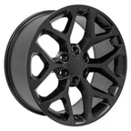 OE Wheels CV98B 20x9 6x139.7 24et Satin Black Wheel - View 3